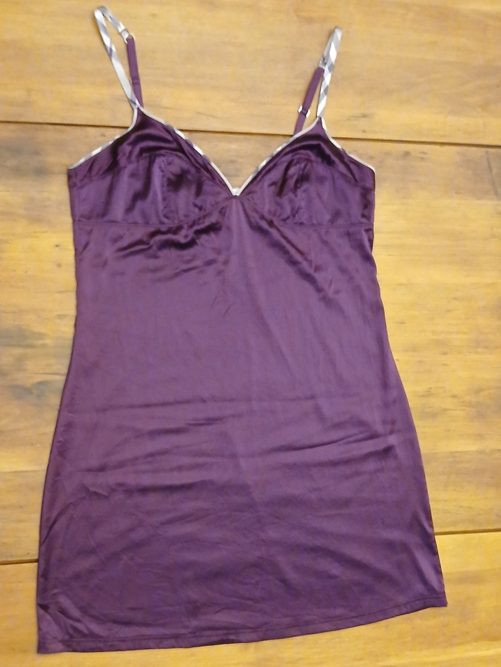 Vintage Burberry Silk Slip Dress